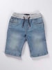 Washed Cotton Stretch Shorts