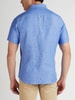 Linen Solid Half Sleeve Shirt