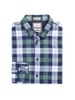 Ocean Waste Recycled Checked Chiseled Fit Cotton B