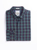 Connected Checked Chiseled Fit Cotton Shirt