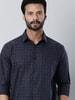 Constructed Checked Cotton Blend Shirt