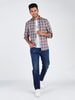 Organic Cotton Checked Chiseled Fit Shirt