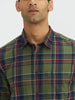 Organic Cotton Checked Chiseled Fit Cotton Shirt