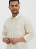 Business Casual Solid Cotton Stretch Shirt