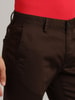 Arnold Solid Cotton Stretch Trouser