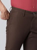 Online Solid Cotton Stretch Kansas Fit Trouser