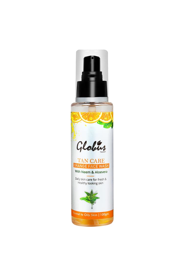 Globus Naturals Tan Care Orange Face wash 100 ml