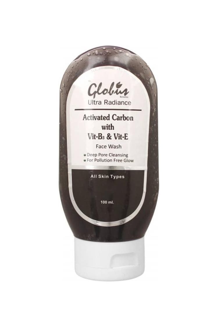 Globus Activated Carbon With Vitamin B And E Face