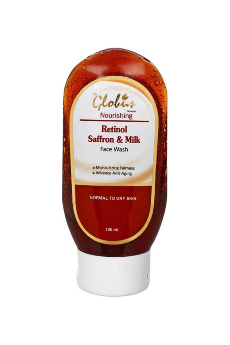 Globus Retinol Saffron And Milk Face Wash 100 Ml