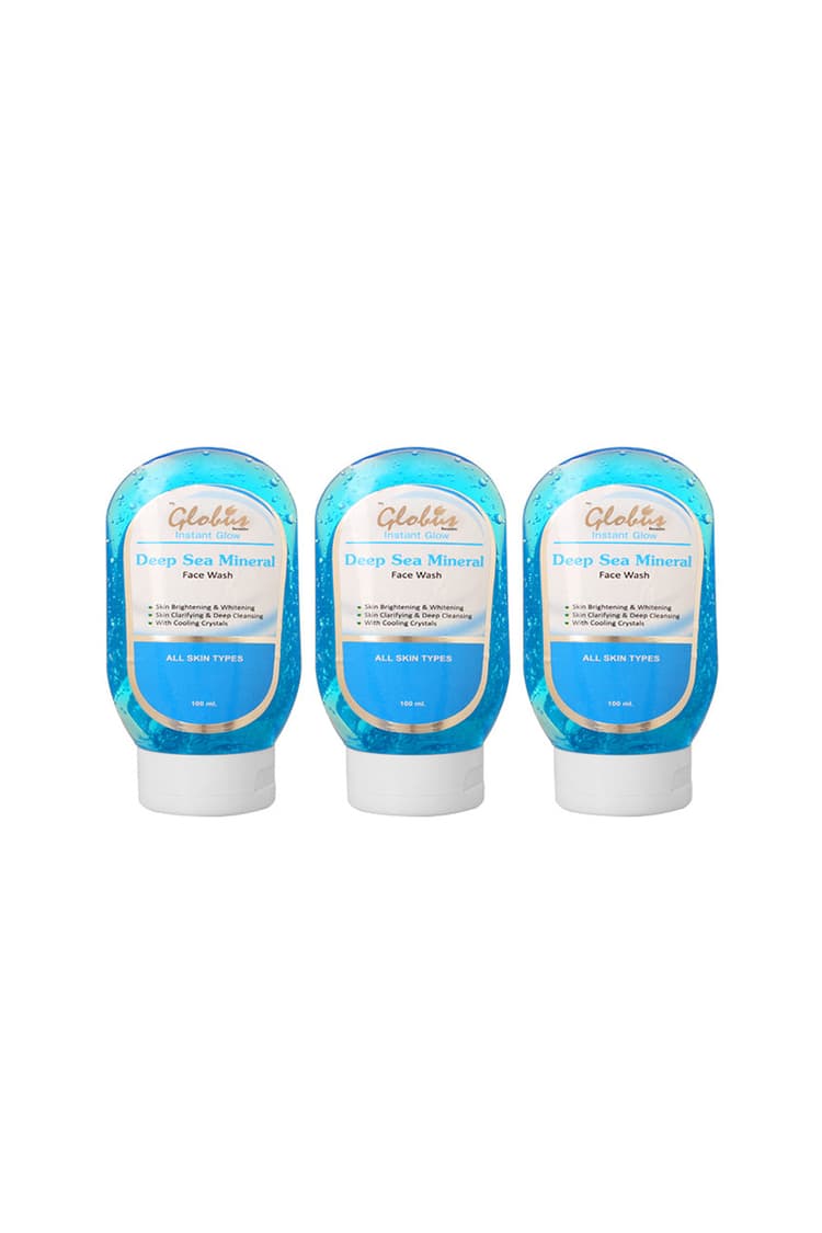 Globus Deep Sea Mineral Face Wash Pack Of 3
