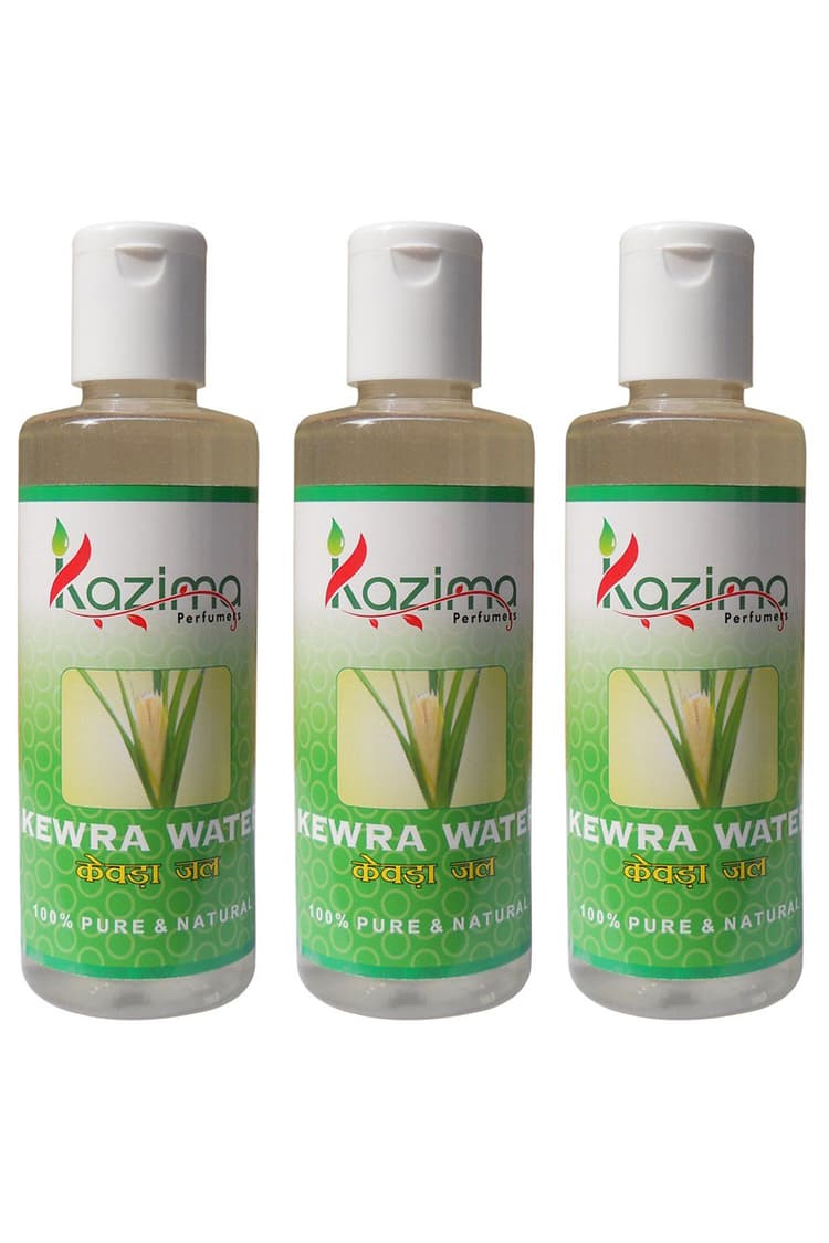 Kazima Kewra Water 3 Pcs Of 100Ml Pure Natural & Undiluted