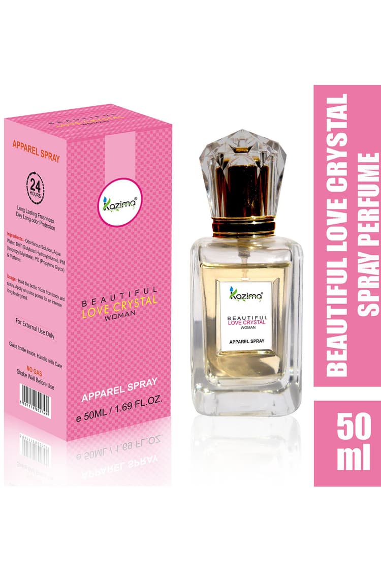 KAZIMA Love Crystal Spray Perfume For Women 50Ml