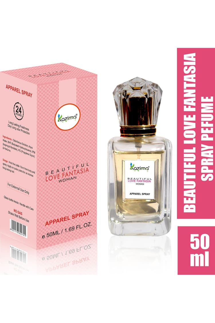 KAZIMA Love Fantasia Spray Perfume For Women 50Ml