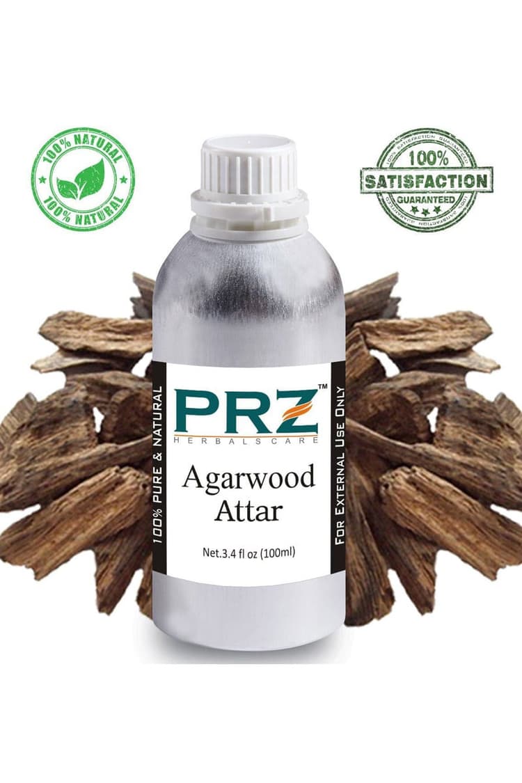 PRZ Agarwood Attar For Unisex 100 Ml Pure Natural Non Alcoholic