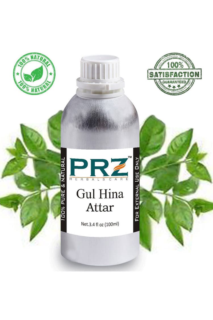 PRZ Gul Hina Attar For Unisex 100 Ml Pure Natural Non Alcoholic