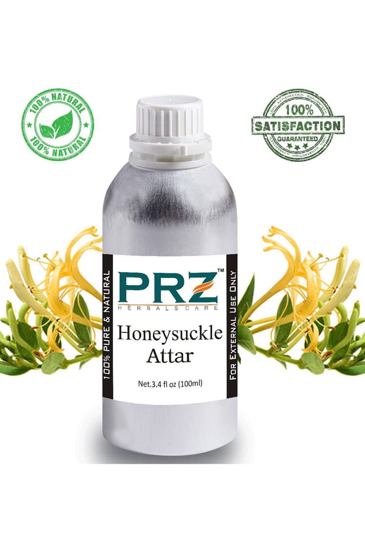 PRZ Honeysuckle Attar For Unisex 100 Ml Pure Natural Non Alcoholic