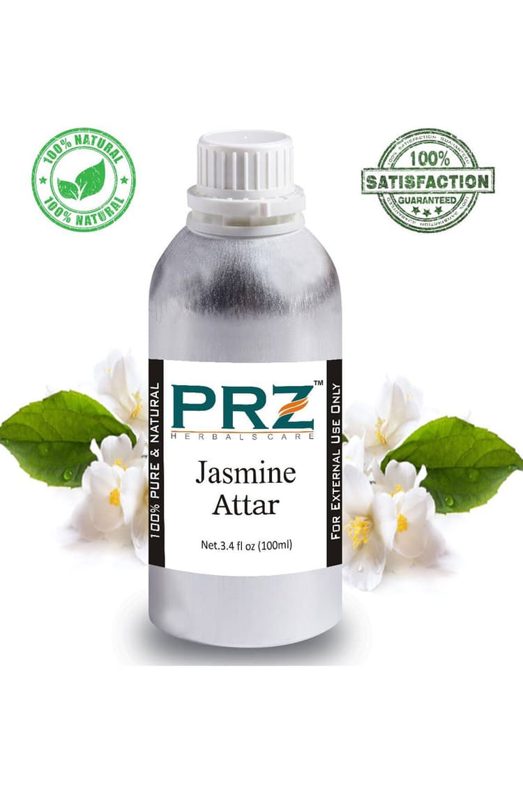 PRZ Jasmine Attar For Unisex 100 Ml Pure Natural Non Alcoholic