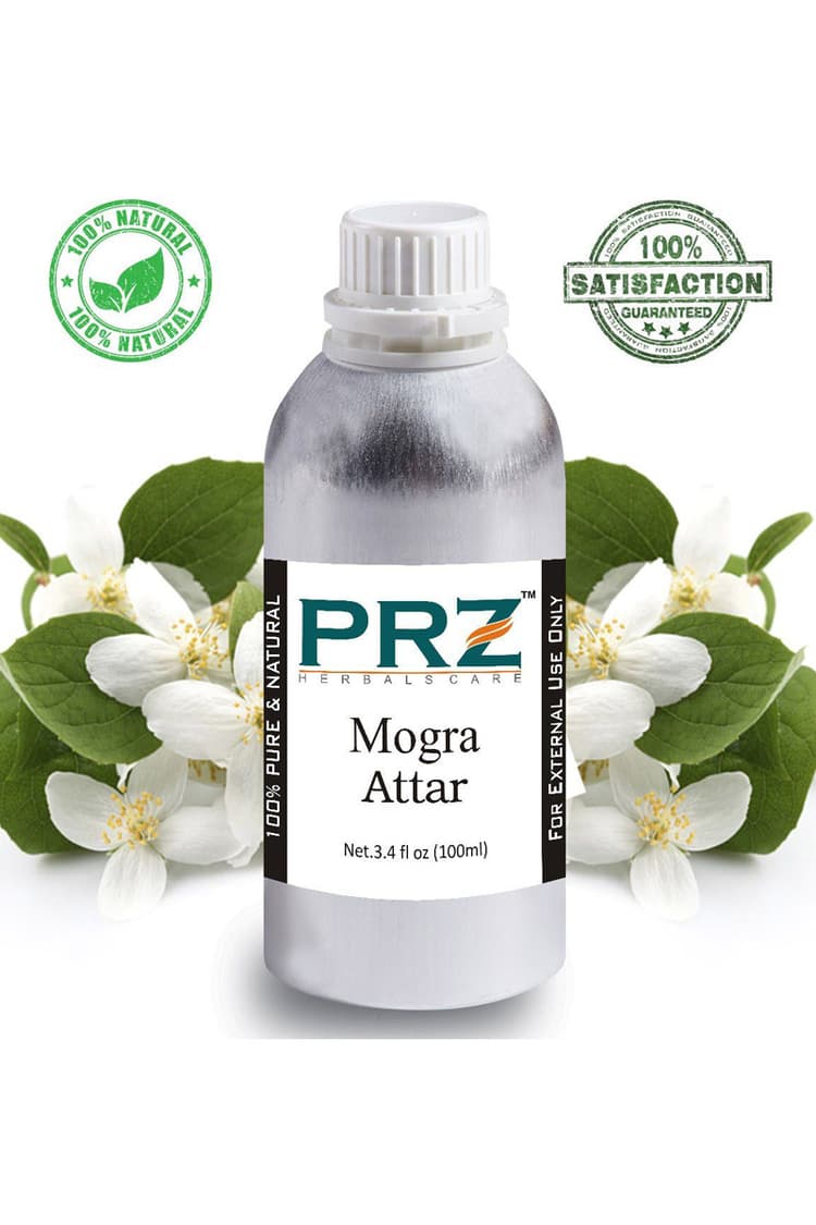 PRZ Mogra Attar For Unisex 100 Ml Pure Natural Non Alcoholic
