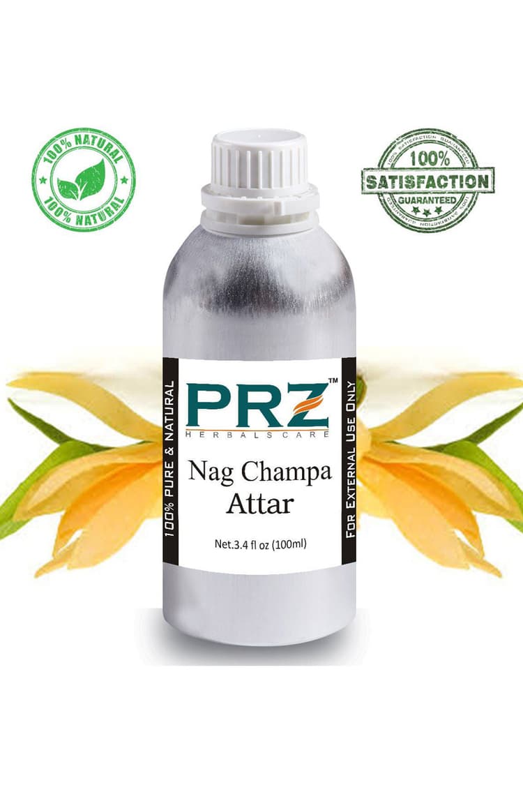 PRZ Nag Champa Attar For Unisex 100 Ml Pure Natural Non Alcoholic