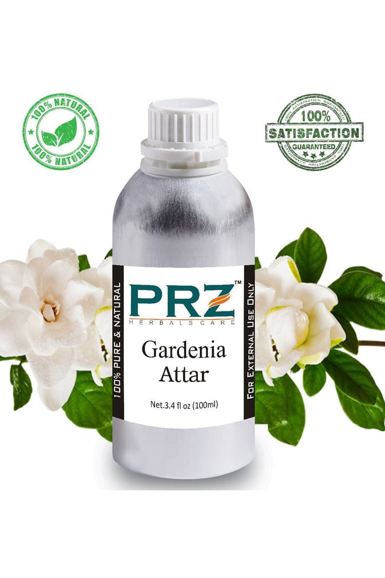 PRZ Gardenia Attar Perfume 100 Ml Pure Natural Non Alcoholic