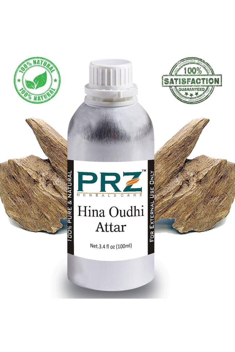 PRZ Hina Oudhi Attar For Unisex 100 Ml Pure Natural Non Alcoholic