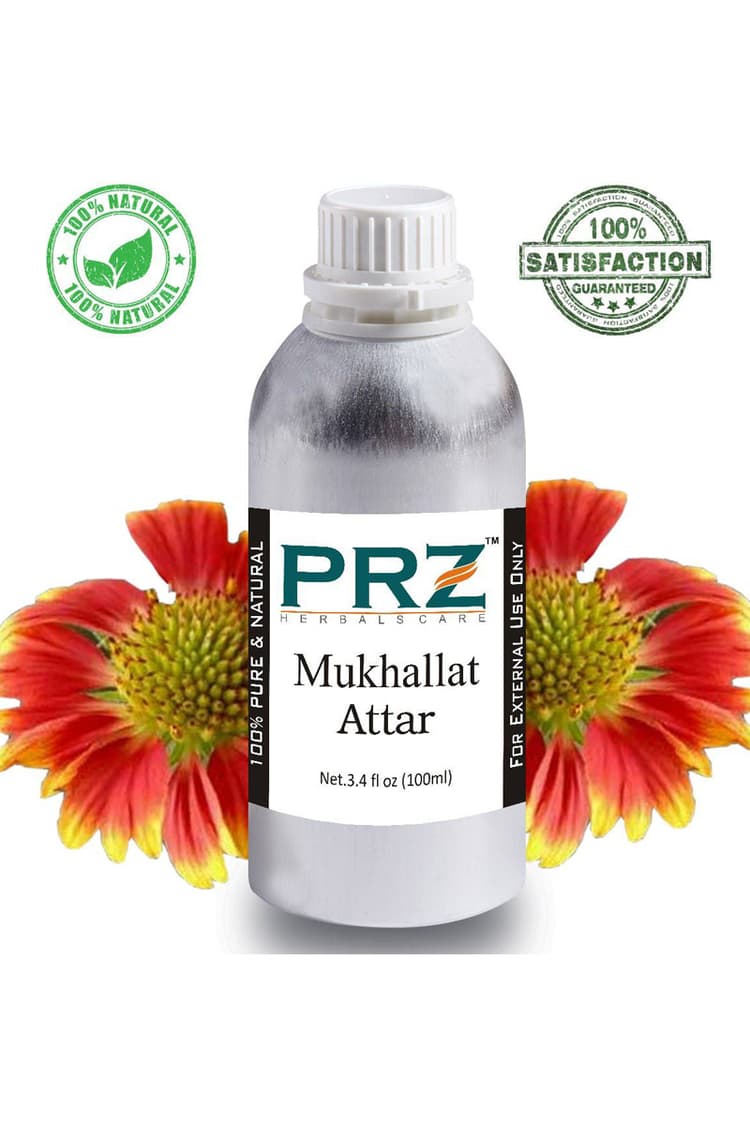 PRZ Mukhallat Attar For Unisex 100 Ml Pure Natural Non Alcoholic