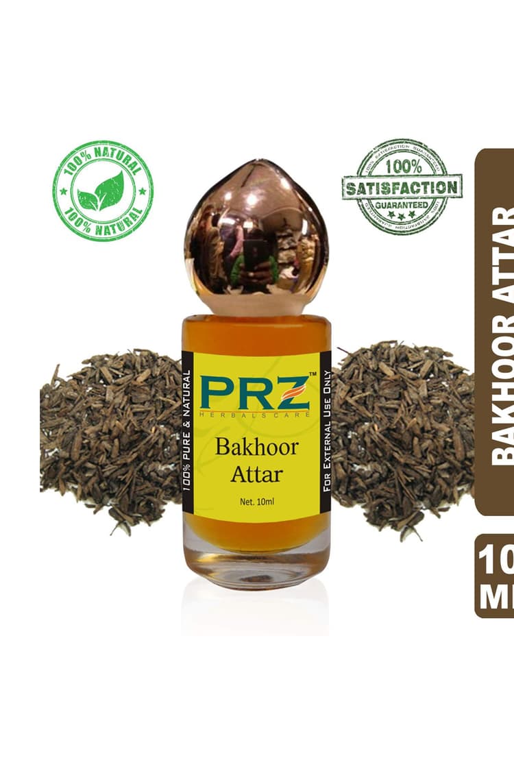 PRZ Bakhoor Attar Roll On For Unisex 10 Ml Pure Natural Non Alcoholic