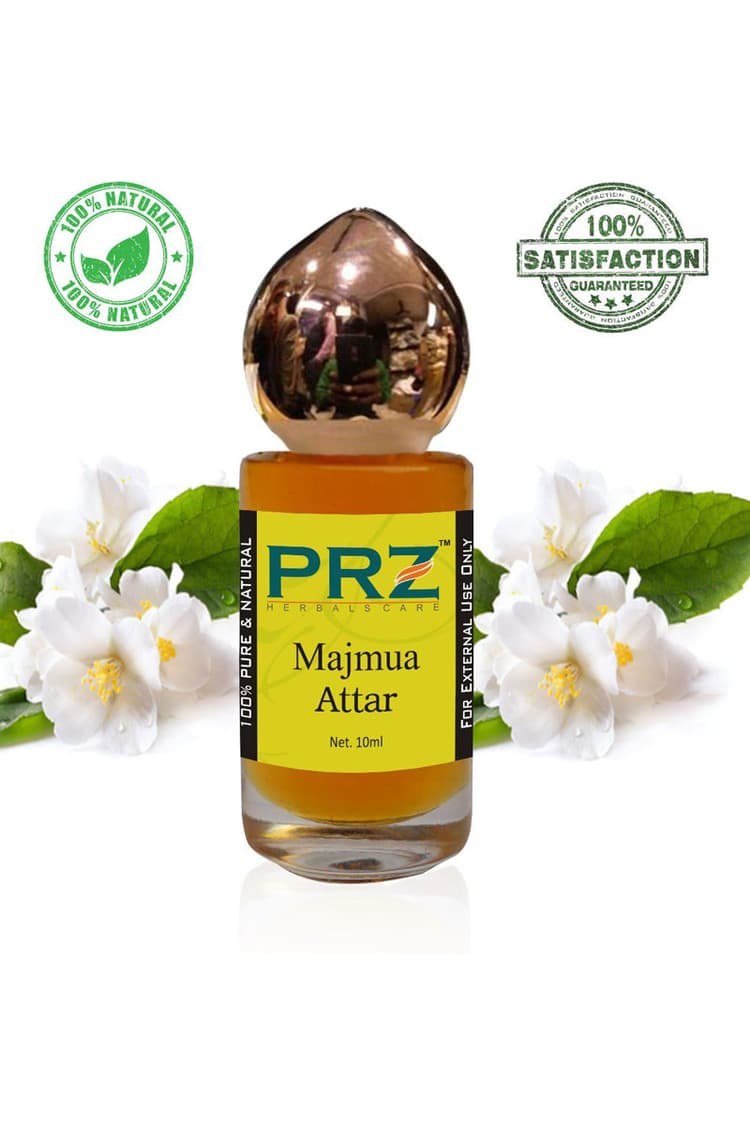 PRZ Majmua Attar Roll On For Unisex 10 Ml Pure Natural Non Alcoholic