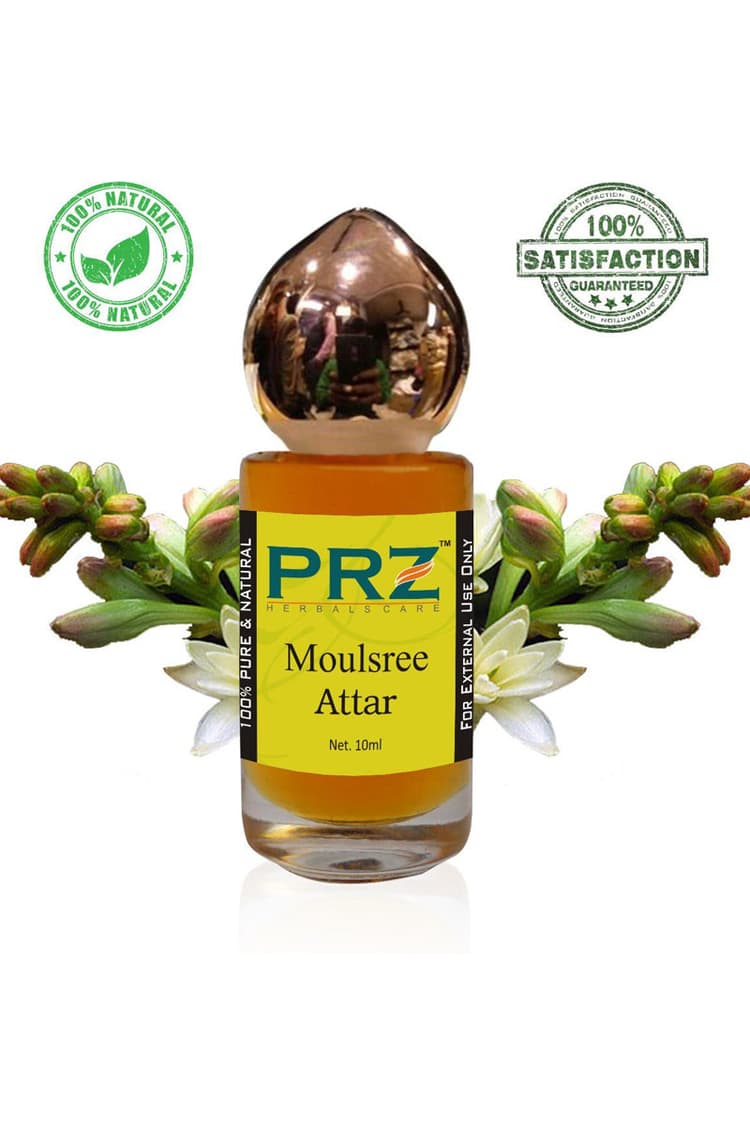PRZ Moulsree Attar Roll On For Unisex 10 Ml Pure Natural Non Alcoholic