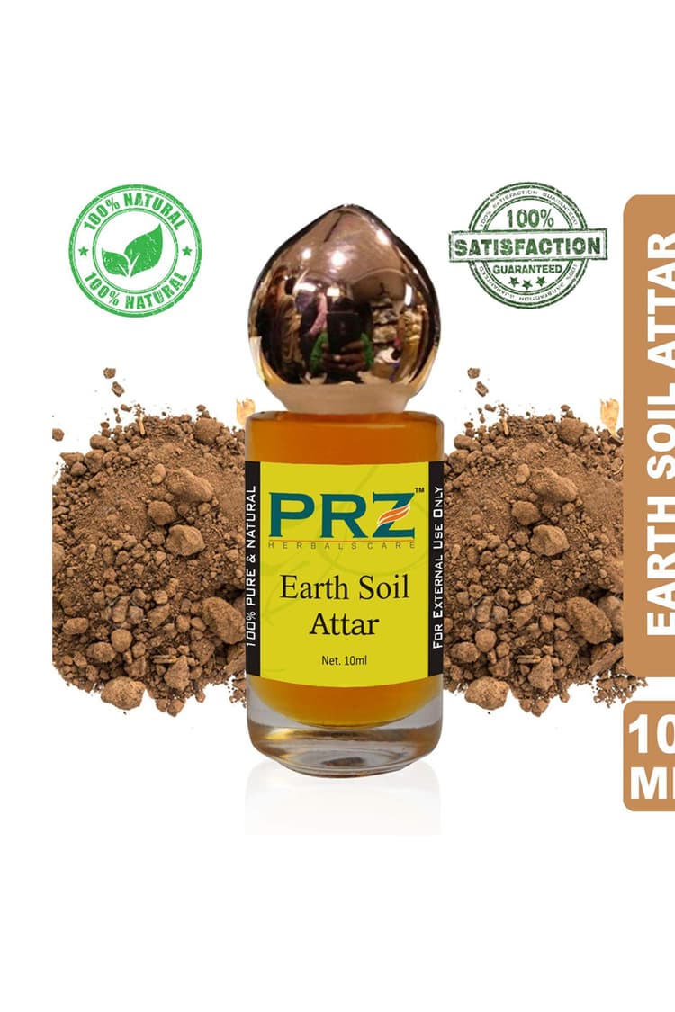 PRZ Earth Soil Attar Roll On Unisex 10 Ml Pure Natural Non Alcoholic