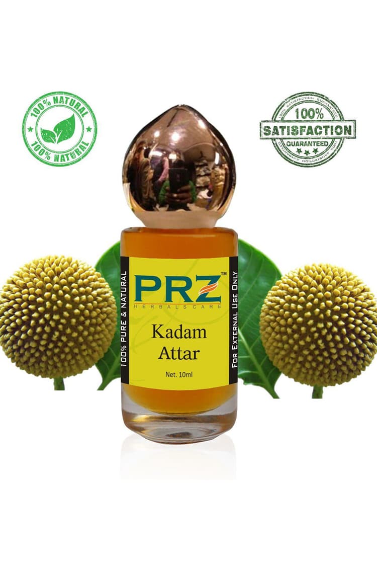PRZ Kadam Attar Roll On For Unisex 10 Ml Pure Natural Non Alcoholic