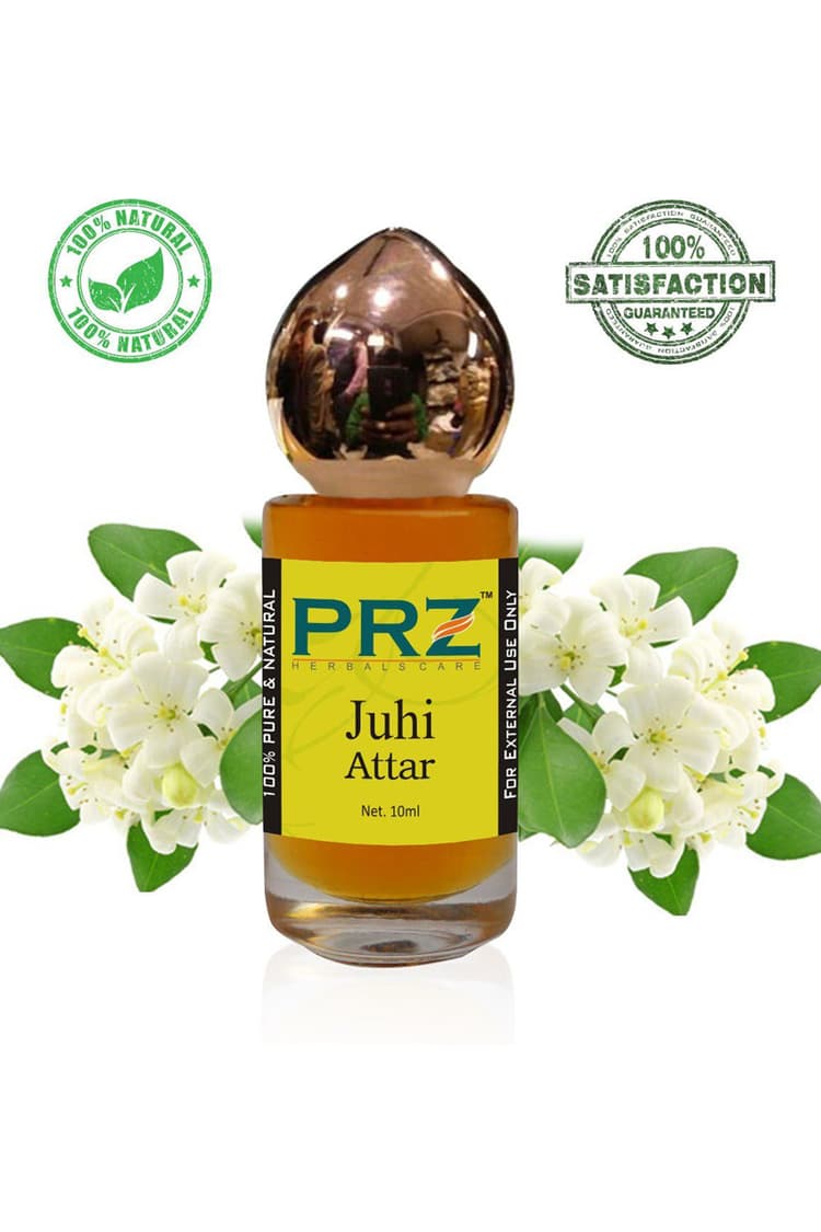 PRZ Juhi Attar Roll On For Unisex 10 Ml Pure Natural Non Alcoholic
