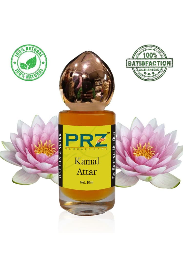 PRZ Kamal Attar Roll On For Unisex 10 Ml Pure Natural Non Alcoholic