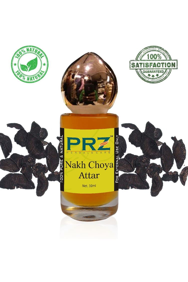 PRZ Nakh Choya Attar Roll On Unisex 10 Ml Pure Natural Non Alcoholic