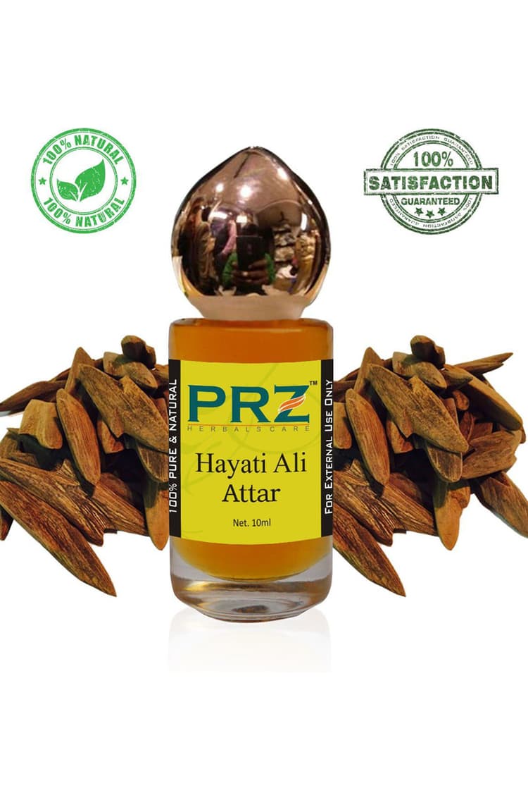 PRZ Hayati Ali Attar Roll On Unisex 10 Ml Pure Natural Non Alcoholic