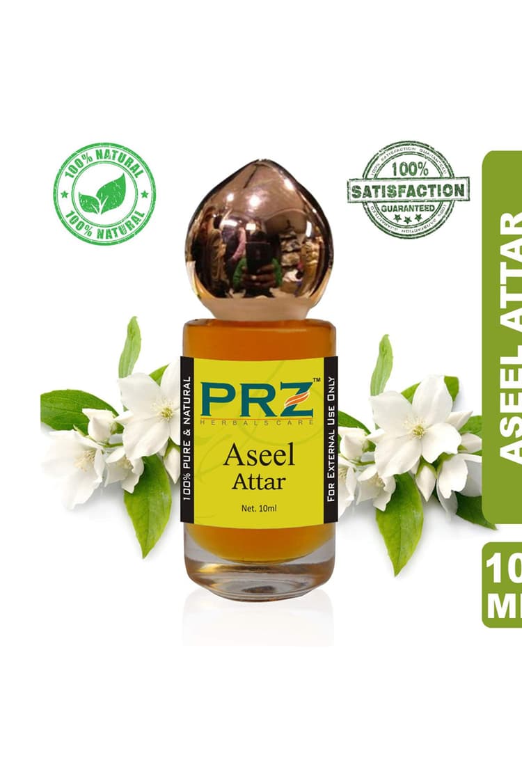 PRZ Aseel Attar Roll On For Unisex 10 Ml Pure Natural Non Alcoholic