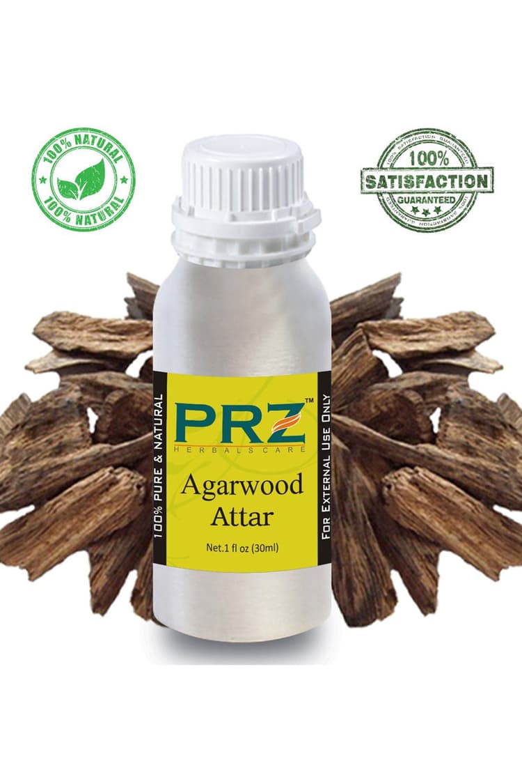 PRZ Agarwood Attar For Unisex 30 Ml Pure Natural Non Alcoholic