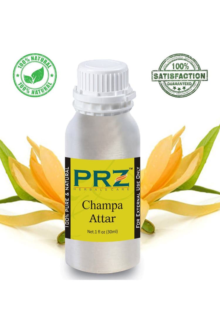 PRZ Champa Attar For Unisex 30 Ml Pure Natural Non Alcoholic