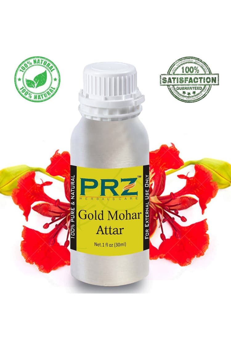 PRZ Gold Mohar Attar For Unisex 30 Ml Pure Natural Non Alcoholic