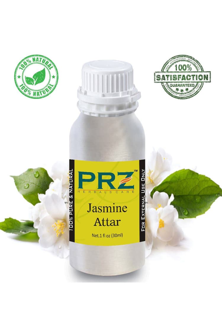 PRZ Jasmine Attar For Unisex 30 Ml Pure Natural Non Alcoholic