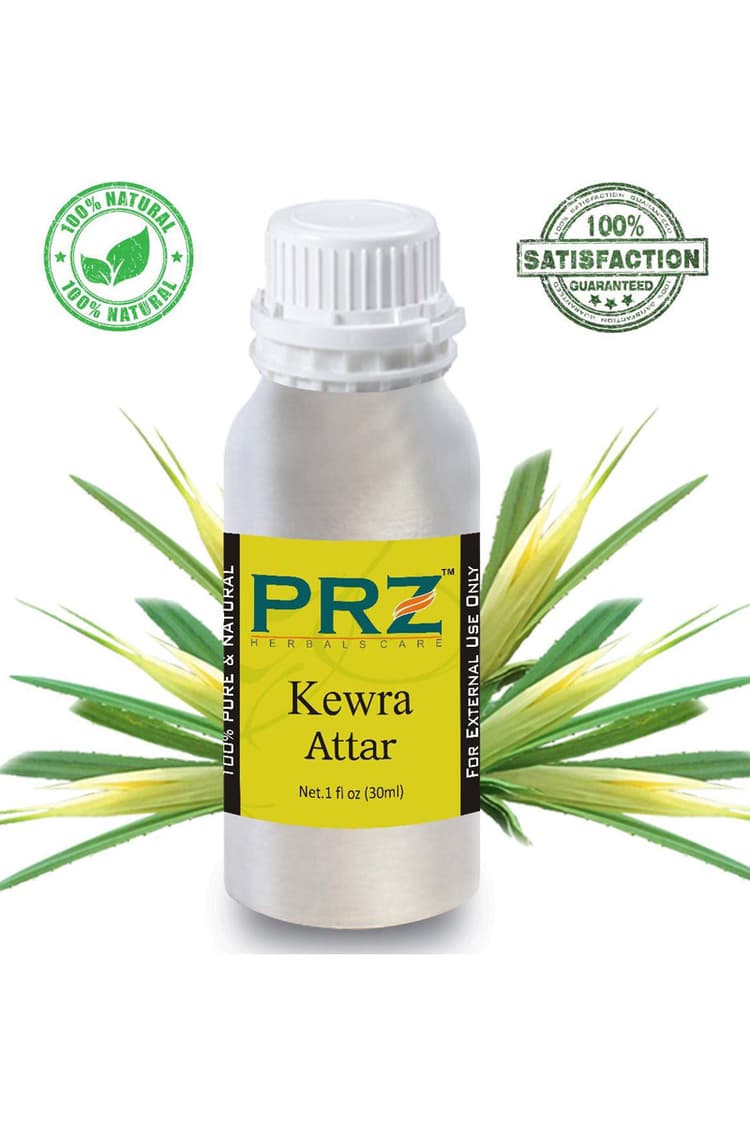 PRZ Kewra Attar For Unisex 30 Ml Pure Natural Non Alcoholic