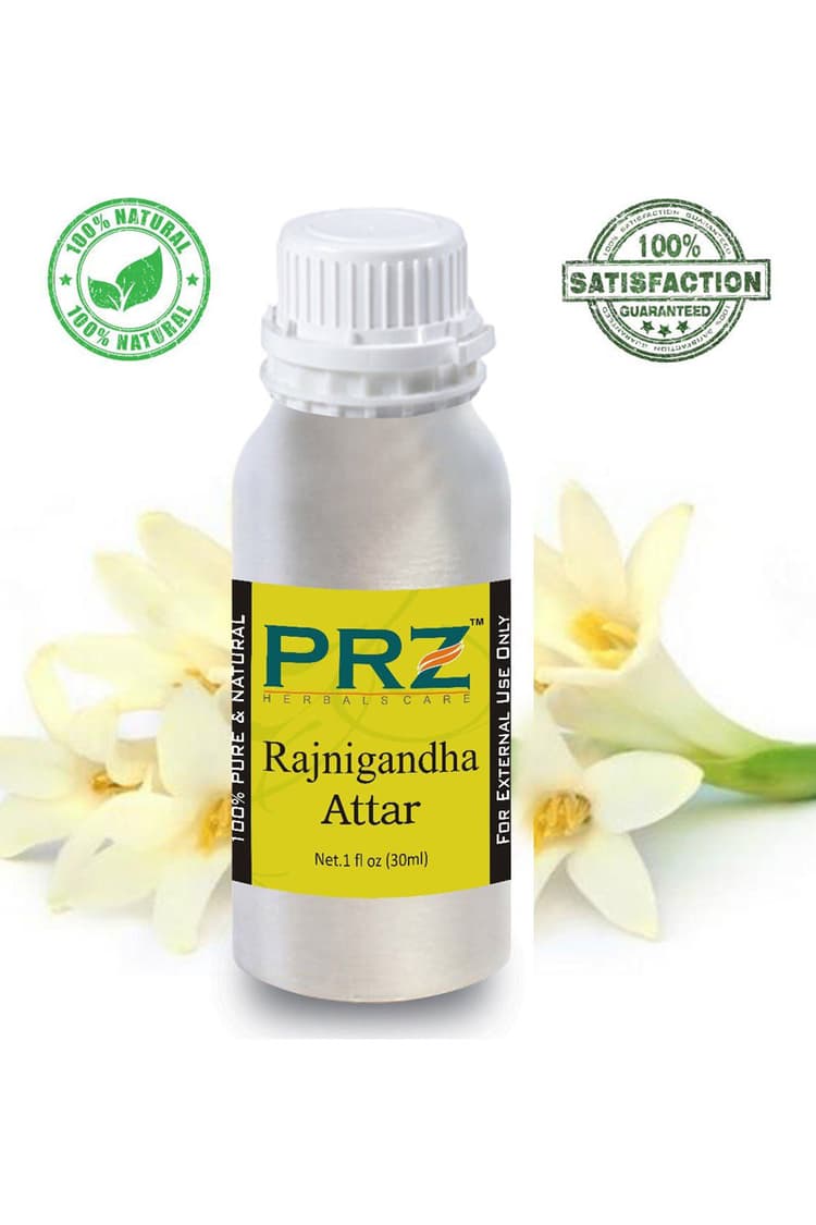 PRZ Rajnigandha Attar For Unisex 30 Ml Pure Natural Non Alcoholic