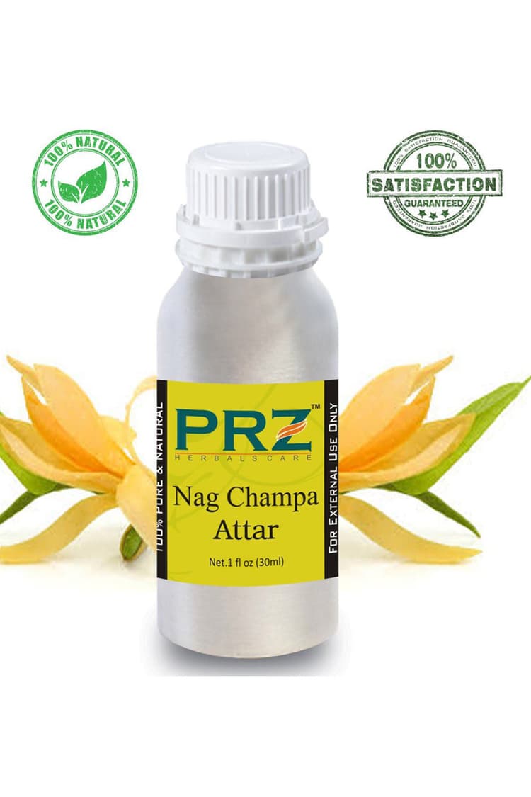 PRZ Nag Champa Attar For Unisex 30 Ml Pure Natural Non Alcoholic