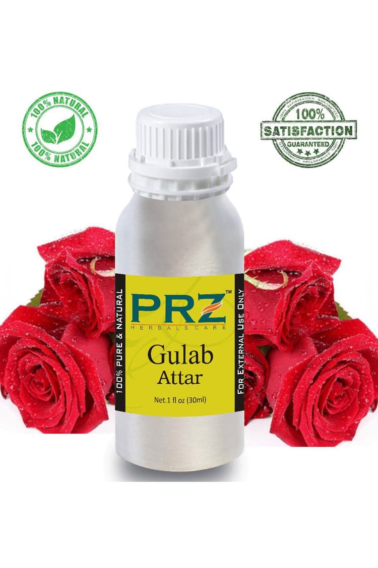 PRZ Gulab Attar For Unisex 30 Ml Pure Natural Non Alcoholic
