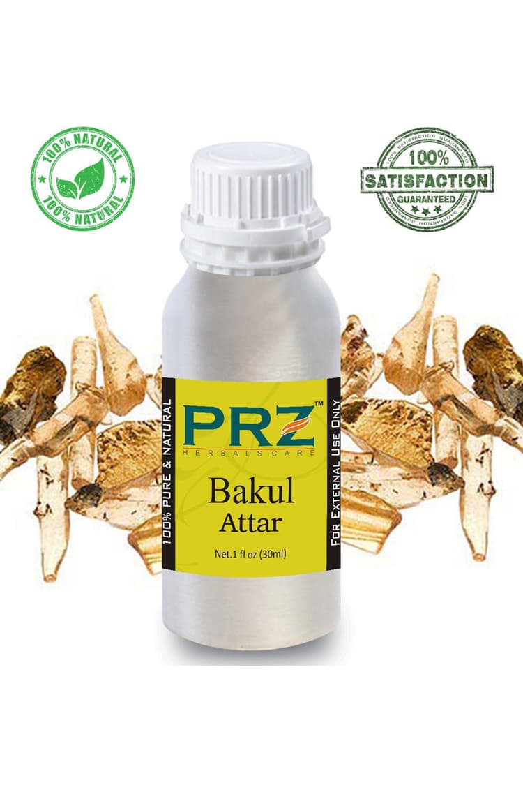 PRZ Bakul Attar For Unisex 30 Ml Pure Natural Non Alcoholic