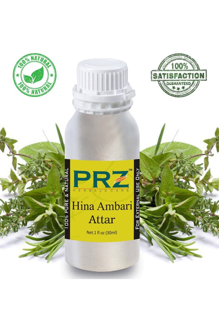 PRZ Hina Ambari Attar For Unisex 30 Ml Pure Natural Non Alcoholic