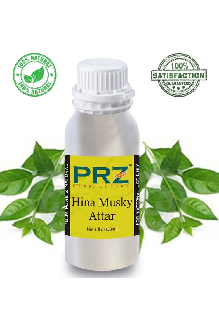 PRZ Hina Musky Attar For Unisex 30 Ml Pure Natural Non Alcoholic