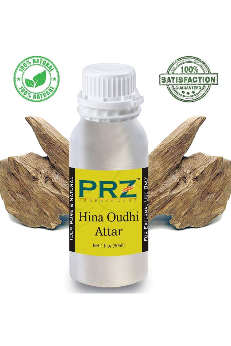 PRZ Hina Oudhi Attar For Unisex 30 Ml Pure Natural Non Alcoholic