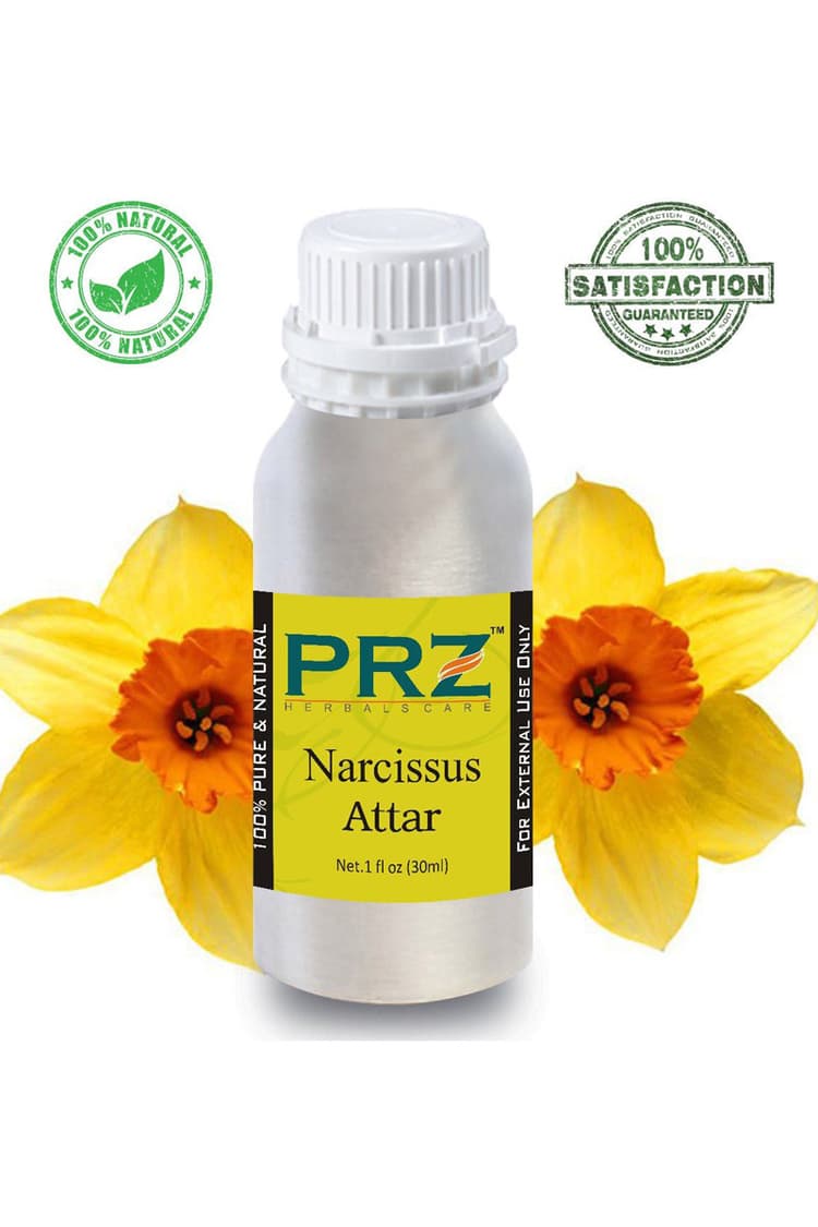 PRZ Narcissus Attar For Unisex 30 Ml Pure Natural Non Alcoholic