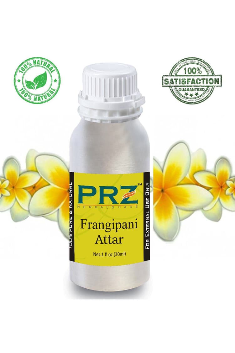 PRZ Frangipani Attar For Unisex 30 Ml Pure Natural Non Alcoholic